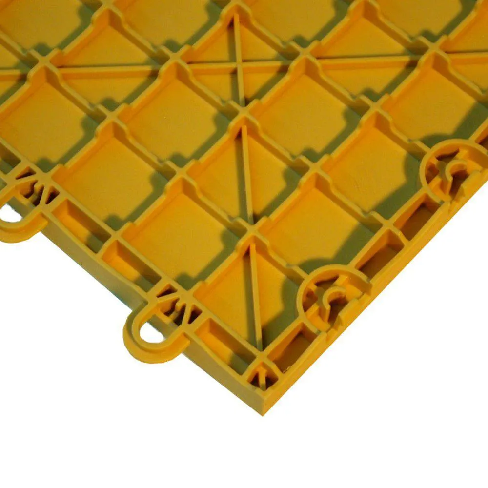 Greatmats Max Tile 12 in. x 12 in. x 5/8 in. Maple Plank Vinyl Interlocking Raised Modular Floor Tile (Case of 26), photo 4 of 10