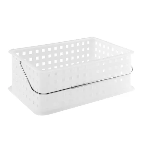 iDesign 14 × 5-1/8 in Basket/Tote w/Handle