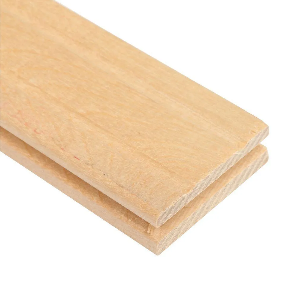 MONO SERRA Canadian Northern Birch Natural 3/4 in. x 3-1/4 in. Wide x Varying Length Solid Hardwood Flooring (20 sq. ft. / case), photo 8 of 12