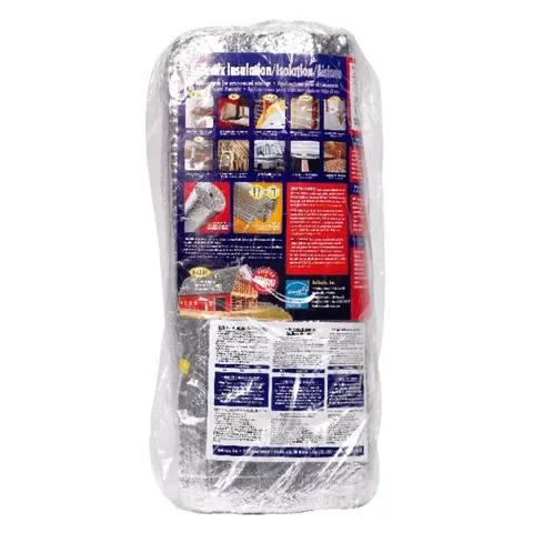 24 in wide · 25 ft long R-3.7 to R-21 Reflective Radiant Barrier Insulation Roll 50 sq ft