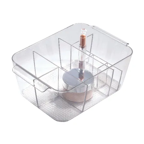 iDesign 3-5/8 in high · 10-13/32 in wide · 7.1 in deep Cosmetic Organizer