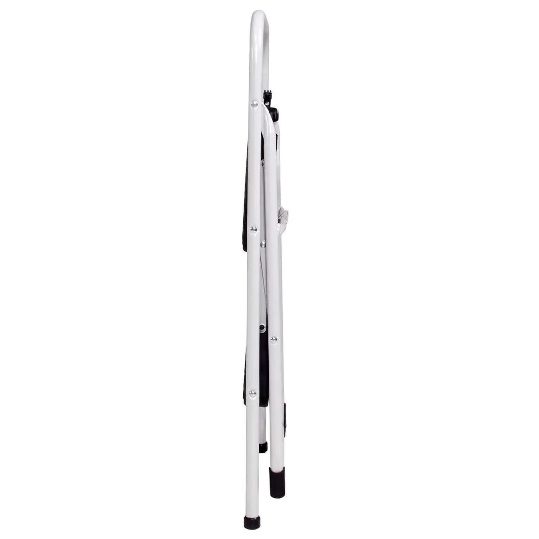 Cosco 28.15 in. H X 17.323 in. W X 17.95 in. D 200 lb. capacity 2 step Steel Folding Step Stool, photo 6 of 6