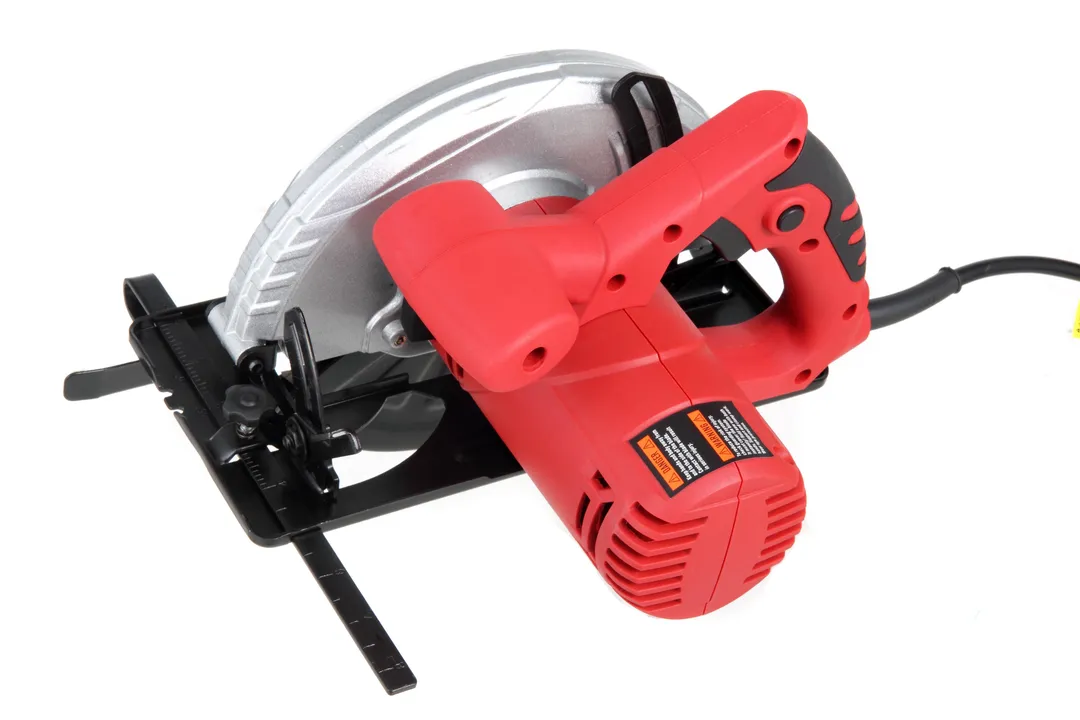 Hyper Tough 12 AMP Corded 7-1/4 inch Circular Saw with Steel Plate Shoe, Adjustable Bevel, Blade & Rip Fence, photo 7 of 8