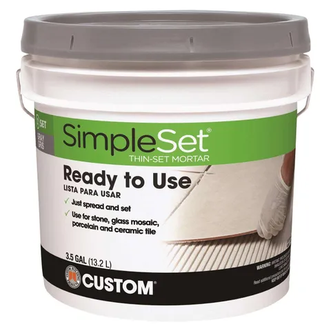 SimpleSet Gray Thin-Set Mortar 3.5 gal