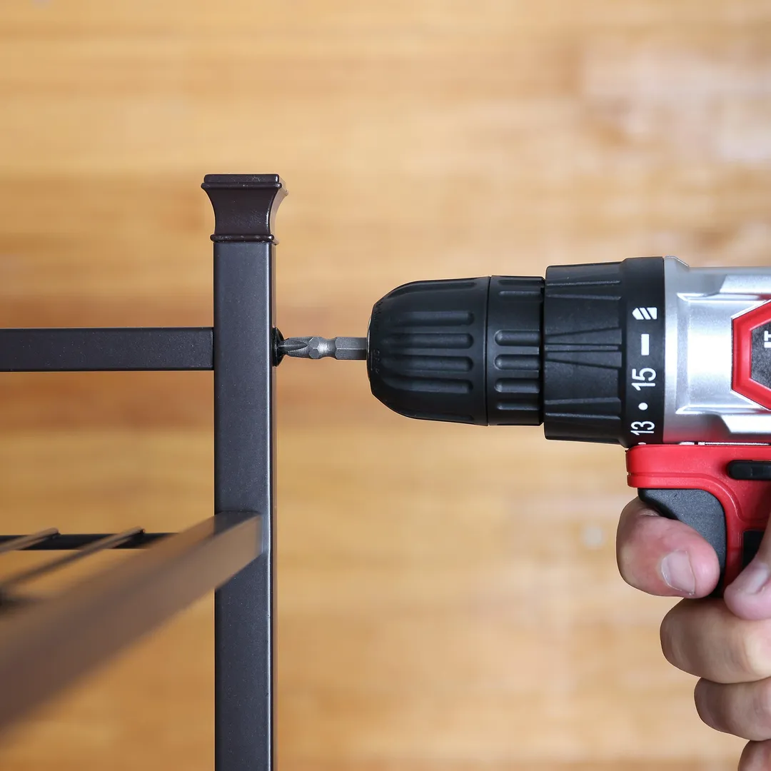 Hyper Tough 20V MAX Lithium-ion 3/8-in. Cordless Drill, 1/4-in. Impact Driver & Reciprocating Saw Combo Kit (3-Tool) with (2)1.5Ah Lithium-ion Batteries, Charger, Wood Blade, Bit Holder & LED Lights, photo 4 of 8