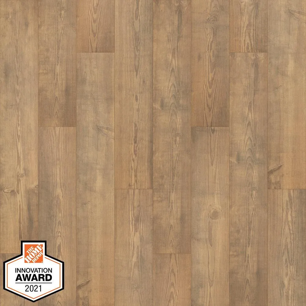 Defense+ 6.14 in. W Ashebrook Oak Antimicrobial Waterproof Laminate Wood Flooring (451.36 sq. ft./pallet), photo 3 of 6