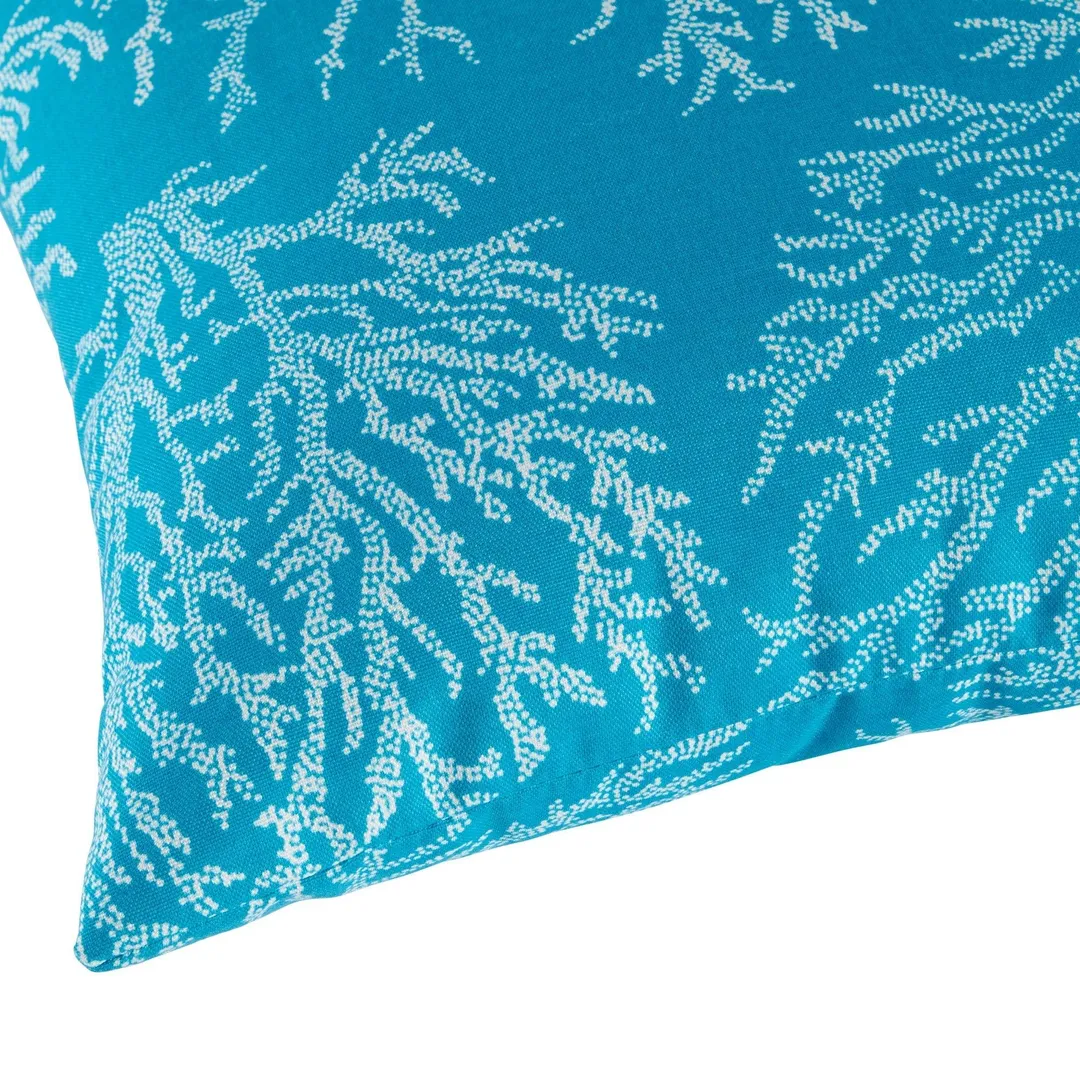 Sea Coral 19 x 12 in. Outdoor Rectangle Accent Pillow, Set of 2, photo 3 of 5