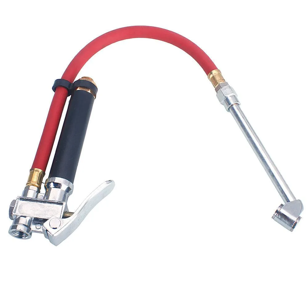 Ktaxon Air Tire Pressure Filler | Dual Chuck Inflator Car Gauge 12" Compressor Hose, photo 2 of 10