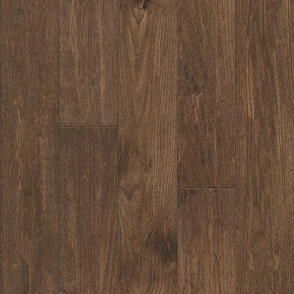 Bruce Revolutionary Rustics Oak Oakleaf Brown 3/4 in. T x 5 in. W x Varying L Solid Hardwood Flooring (23.5 sq.ft./case), photo 6 of 23