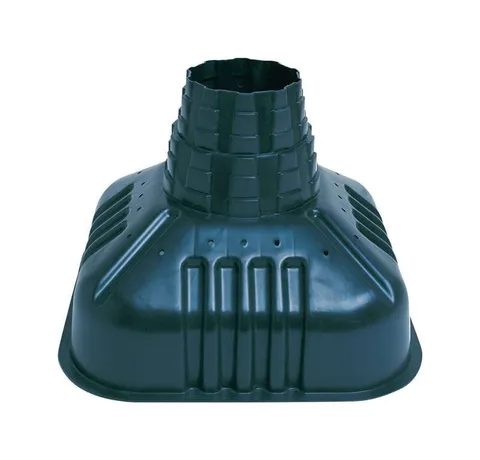 SquareFoot Plastic Concrete Footing Forms 16.6 in high · 22 in wide · 22 in long X 10 in. D