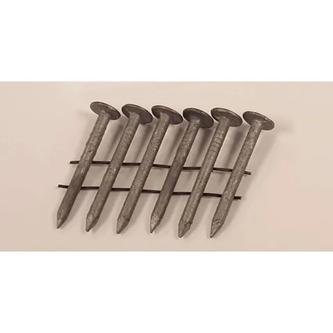 Nails 3D 1-1/4 in. Siding Hot-Dipped Galvanized Steel Nail Flat Head 19 lb