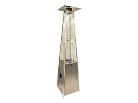 Tall Quartz Glass Tube Liquid Propane Stainless Steel Heater