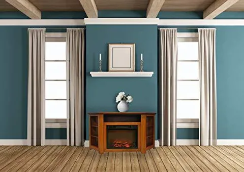 CAMBR5630-1TEK 56 × 30 in Fireplace Mantel With Log Insert