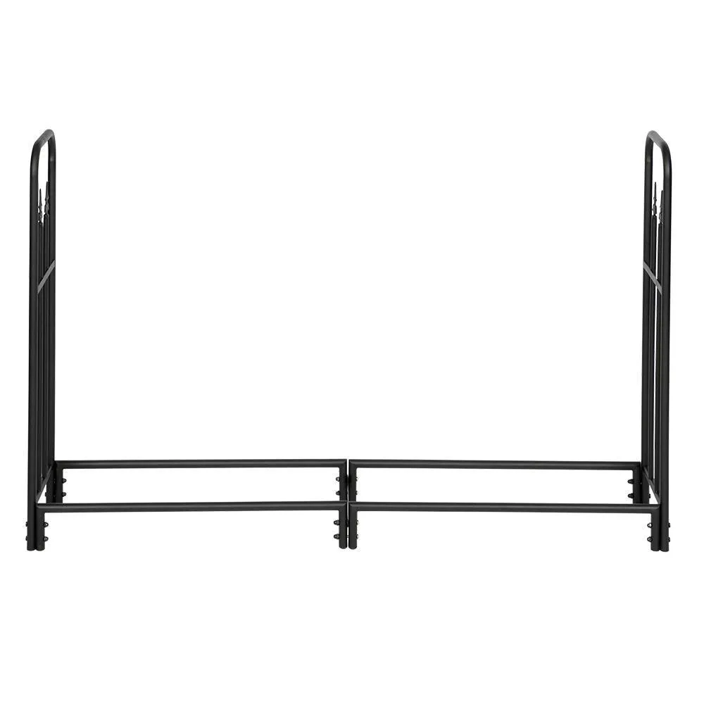 Ktaxon 6 Feet Heavy Duty Outdoor Fireplace Firewood Log Rack w/ Arrow Pattern, photo 5 of 5