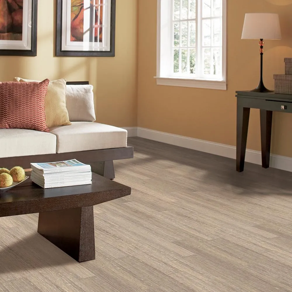 Home Legend Hand Scraped Strand Woven Poppyseed 1/2 in.x7.48 in.x72.835 in. Engineered Click Bamboo Flooring(30.268 sq. ft. /case), photo 3 of 3