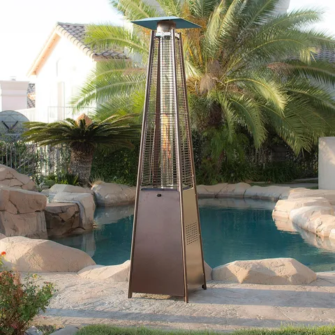 Patio Heater - Pyramid w/ Dancing Flame