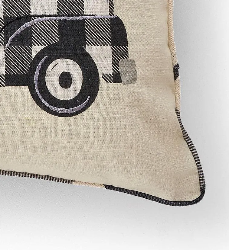 Better Homes & Gardens Pumpkin Truck Outdoor Pillow, 14" x 20", photo 2 of 4
