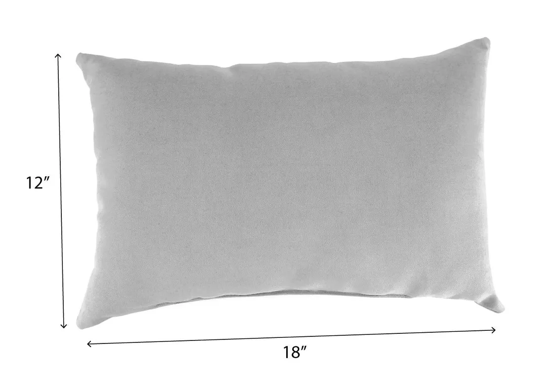 Jordan Manufacturing Islip Outdoor Toss Pillows, Cayenne, 12"L x 18"W, Set of 2, photo 4 of 6