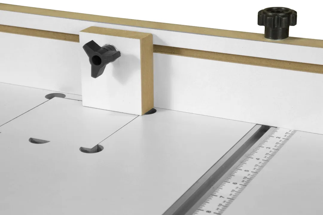 WEN 24-by-12-Inch Drill Press Table with an Adjustable Fence and Stop Block, DPA2412T, photo 3 of 5