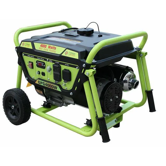 Green-Power America Gas Generator Pro Series GPG4000W delivers 4000 watts of starting power and 3300 watt of continious power., photo 4 of 6