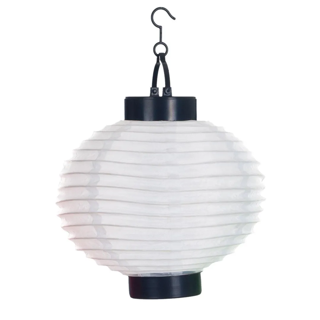 Pure Garden Outdoor Solar Chinese Lanterns, LED, Set of 4, photo 4 of 11