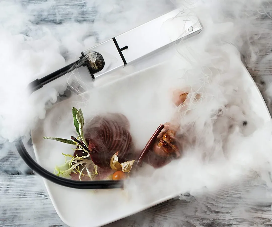 Gramercy Kitchen Co. Cocktail Smoker | Hand-held Smoking Gun Kitchen Smoke Infuser for Meat & Cocktails | Cool Indoor Food & Drink Gadget or Sous Vide Accessories Gift + FREE Storage Bag!, photo 3 of 6