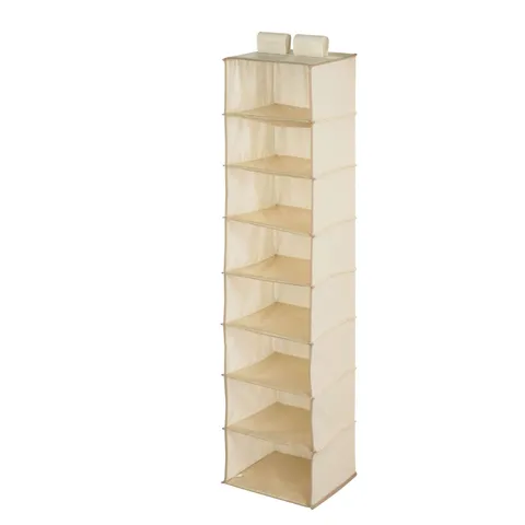 Honey-Can-Do 54 in high · 12 in wide · 12 in long Poly Cotton Hanging Vertical Closet Organizer 1 pk