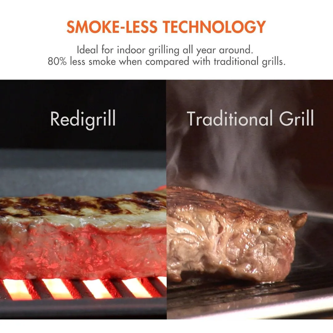 Tenergy Redigrill Smoke-Less Infrared Grill, Indoor Grill, Heating Electric Tabletop Grill, Non-Stick Easy to Clean BBQ Grill, for Party/Home, ETL Certified, photo 2 of 8