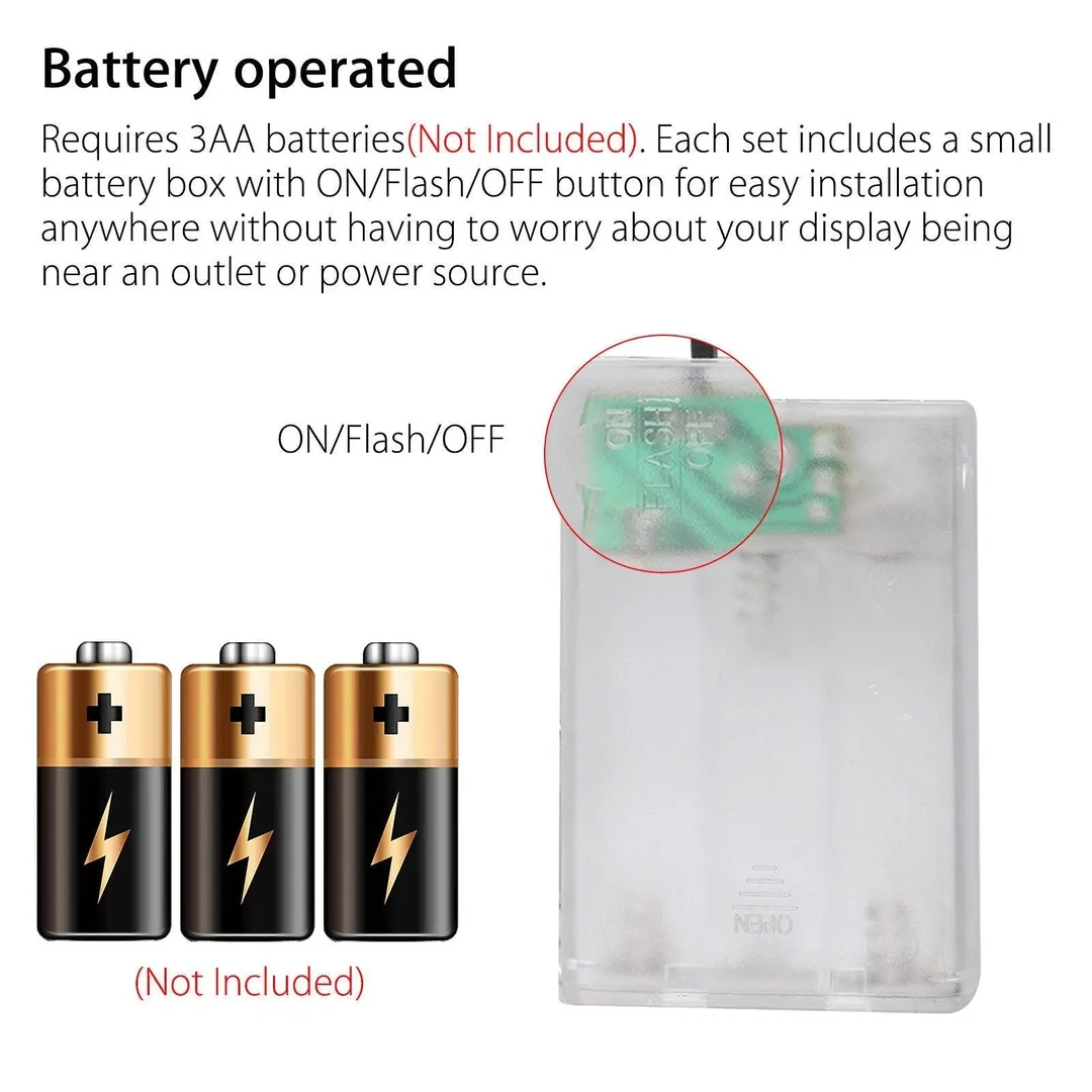 EEEkit 20 LED Card Photo Clip String Fairy Lights Battery Christmas Party Wedding light, photo 6 of 8