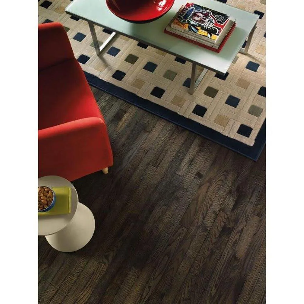 Bruce American Originals Coastal Gray Oak 3/4 in. T x 5 in. W x Varying L Solid Hardwood Flooring (23.5 sq. ft./case), photo 2 of 12
