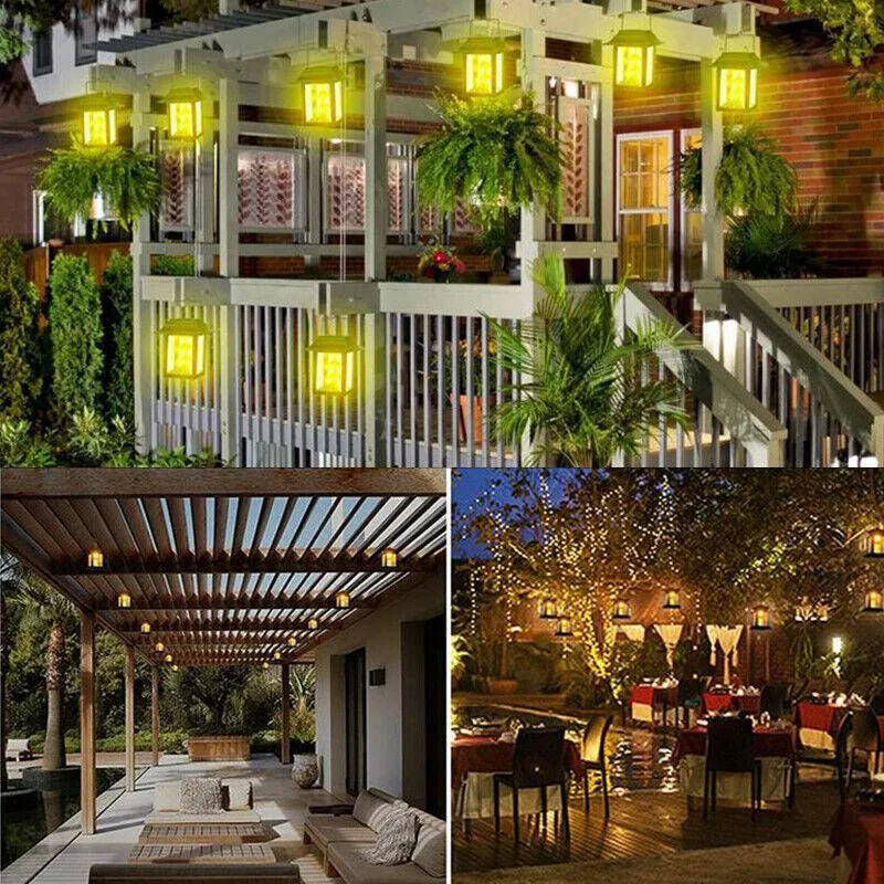 Stoneway Solar Lanterns Outdoor Hanging, Waterproof Decorative Landscape Solar Table Lights Yard Garden Patio Warm White Lamps for Indoor Tabletop Desk Solar Hanging Light 6 Pack, photo 7 of 12