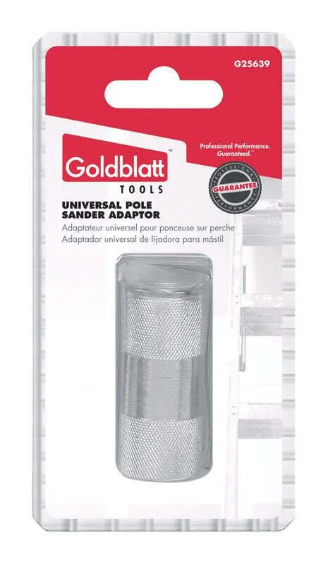 Aluminum Universal Pole Sander Adaptor 4.8 in high · 2.4 in wide · 1.1 in long