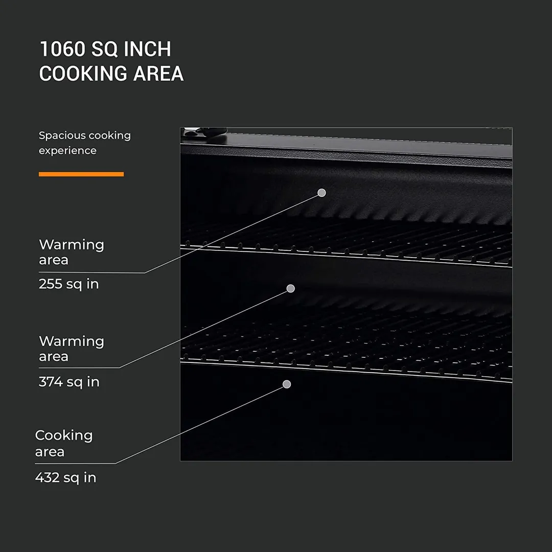 Z Grills 1000D Smart Wood Pellet Grill 8 in1 Outdoor BBQ Smoker 1000 SQ Inches Cooking Area, photo 2 of 7