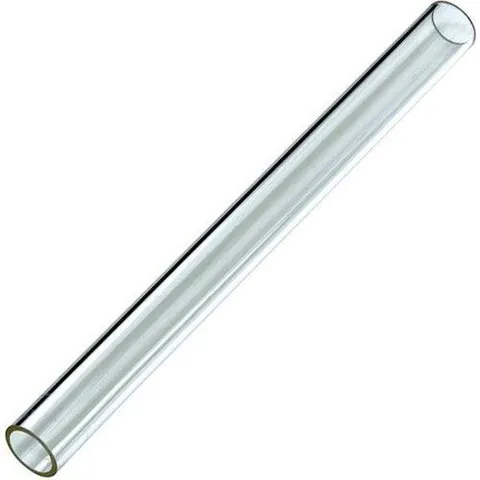 Two-Piece Glass Tube Replacement for Square Glass Tube Heaters