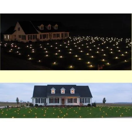 Zimtown 24pcs Solar Outdoor LED Light, Stainless Steel Path Walkway Lights for Landscape, Patio Pathways, photo 4 of 12