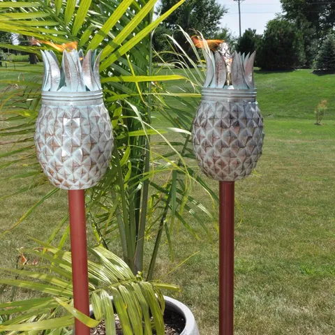 Pineapple Tiki Torch
