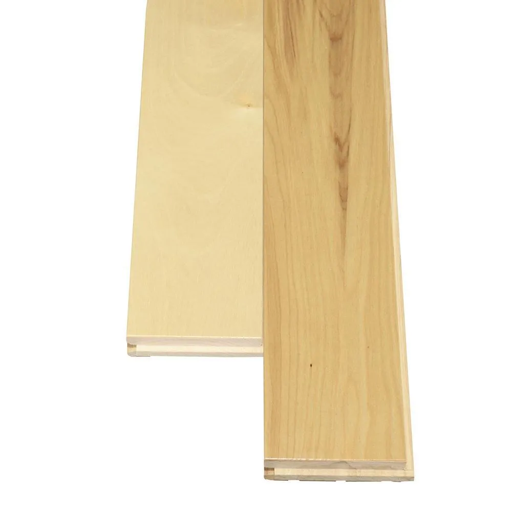 MONO SERRA Canadian Northern Birch Natural 3/4 in.Thick x 4-1/4 in. Wide x Varying Length Solid Hardwood (20 sq. ft. / case), photo 6 of 7