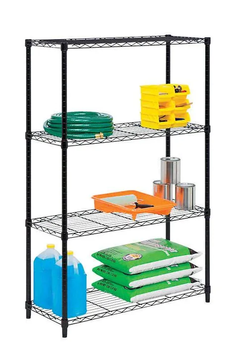 Honey-Can-Do 54 in high · 36 in wide · 14 in deep Steel Shelving Unit