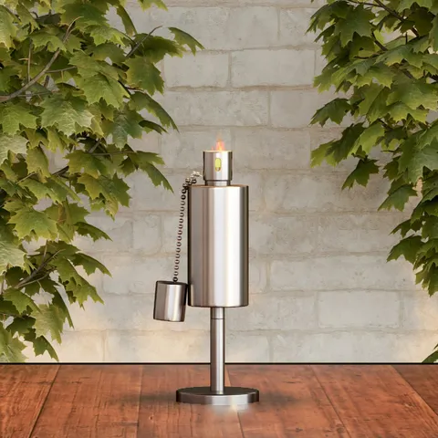 Tabletop Torch Lamp
