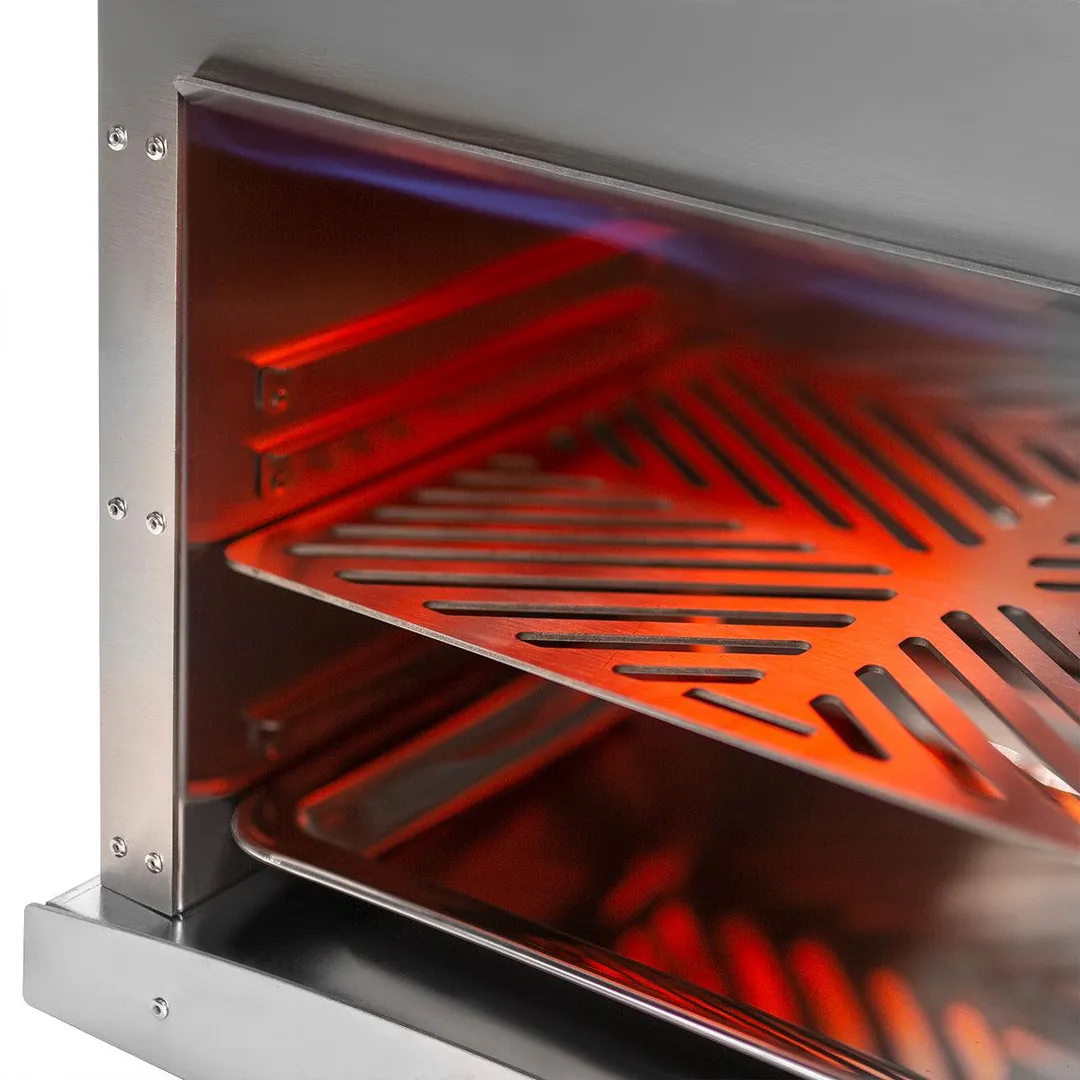 Barton Propane Infrared Grill Rack & Drip Tray 1500 Degree Gas for Outdoor Cooking, Stainless Steel, photo 2 of 6