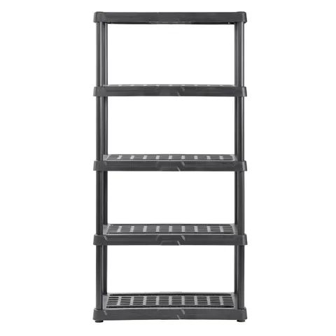 Muscle Rack 36 in wide · 18 in deep · 72 in high 5-Shelf Resin Shelving