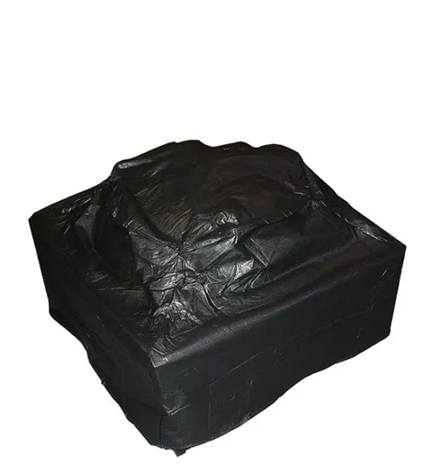 Outdoor Square Fire Pit Vinyl Cover