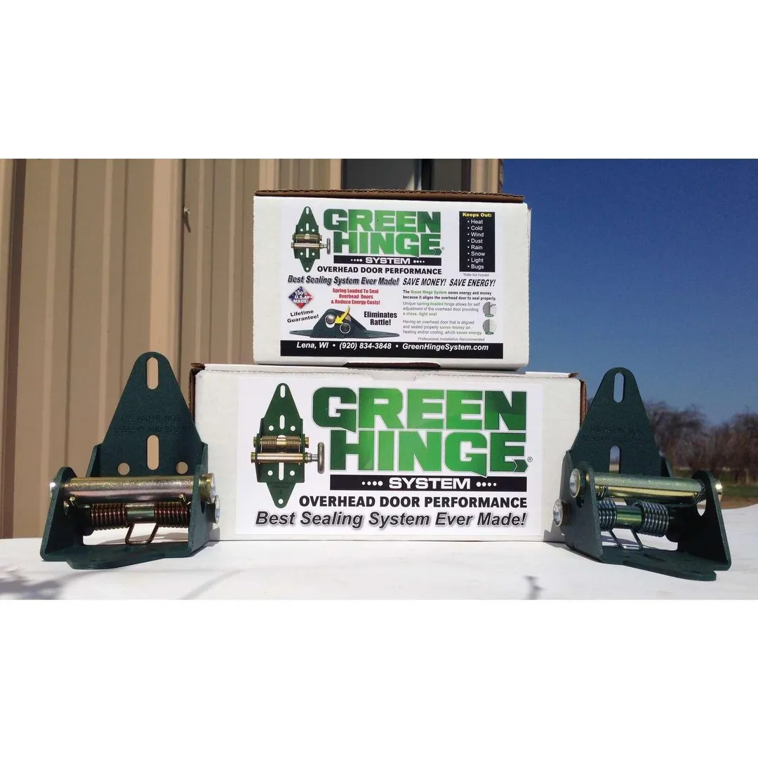 Green Hinge System Steel Commercial Garage Door Hinge, photo 4 of 9