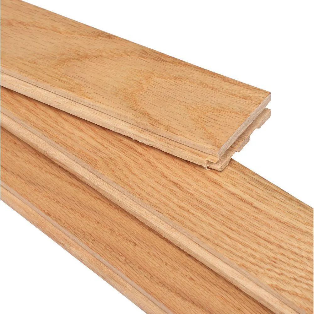 Bruce American Originals Natural Red Oak 3/4in. T x 2-1/4 in. W x Varying L Solid Hardwood Flooring (20 sq.ft./case), photo 5 of 10