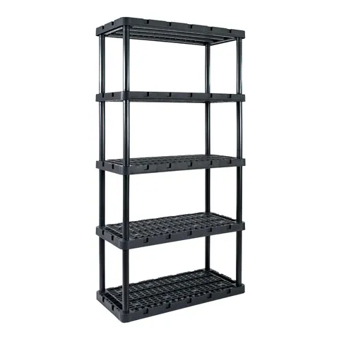 Knect-A-Shelf 72 in high · 36 in wide · 18 in deep Resin Shelving Unit