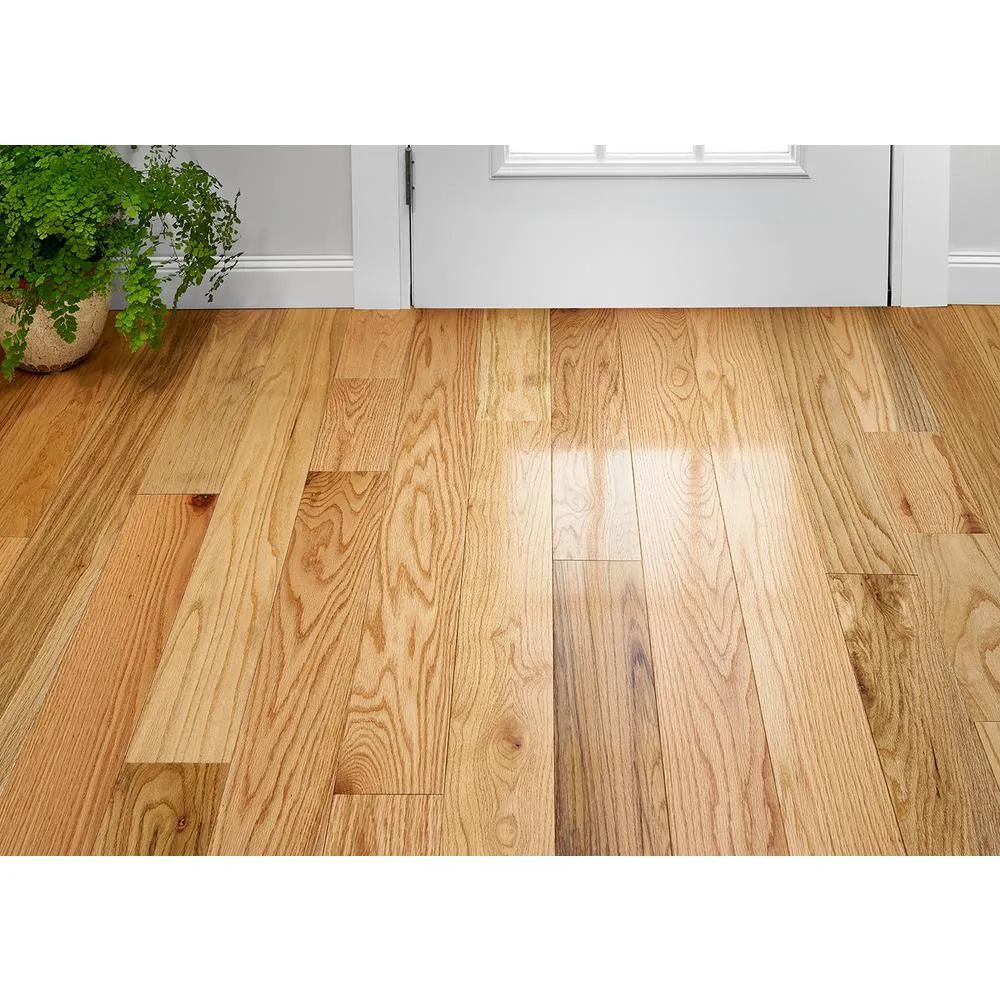 Bruce Plano Oak Country Natural 3/4 in. Thick x 5 in. Wide x Varying Length Solid Hardwood Flooring (23.5 sq. ft. / case), photo 2 of 9