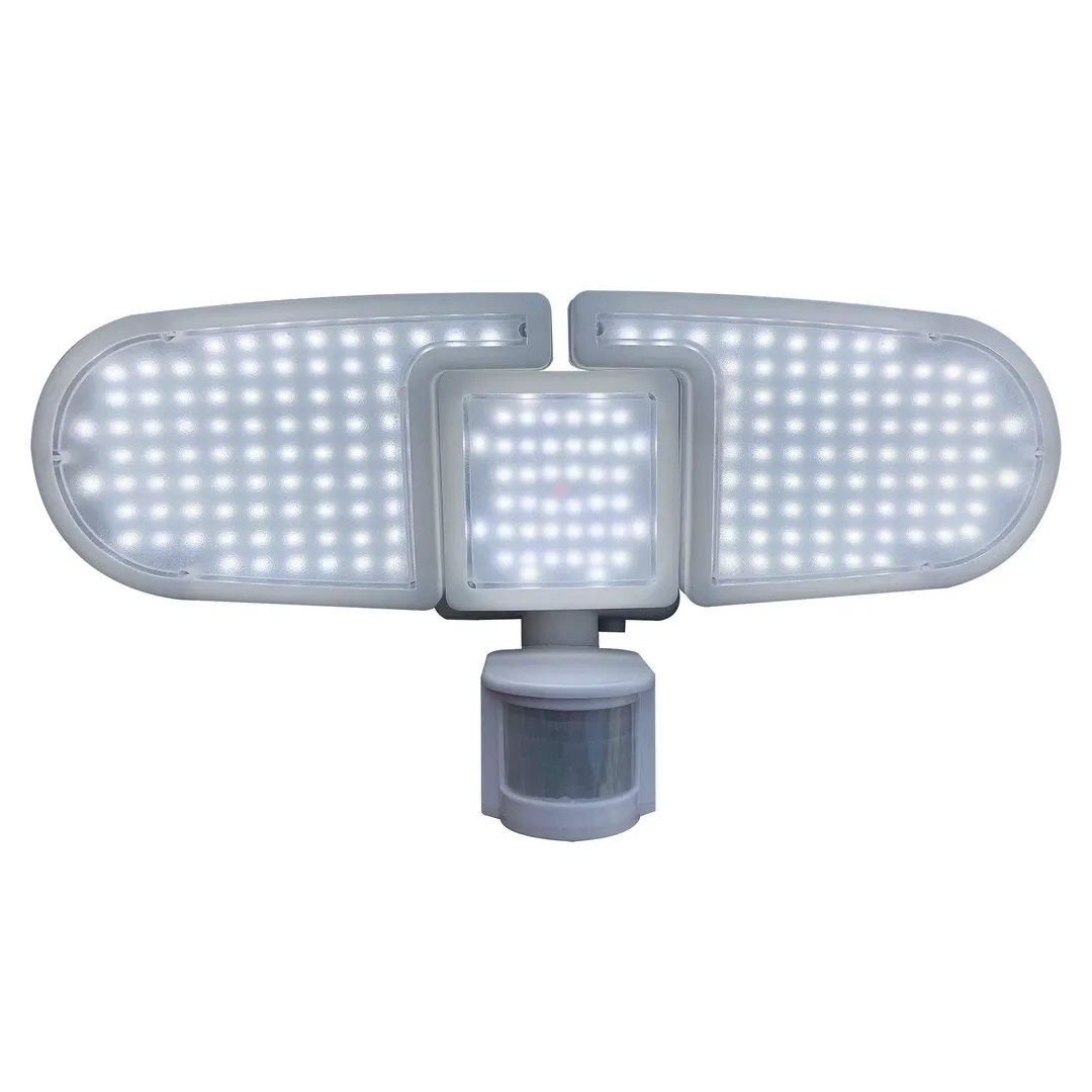 Nature Power (22245) 205 Integrated LED White Triple Head Outdoor Solar Motion Activated Light, photo 5 of 12