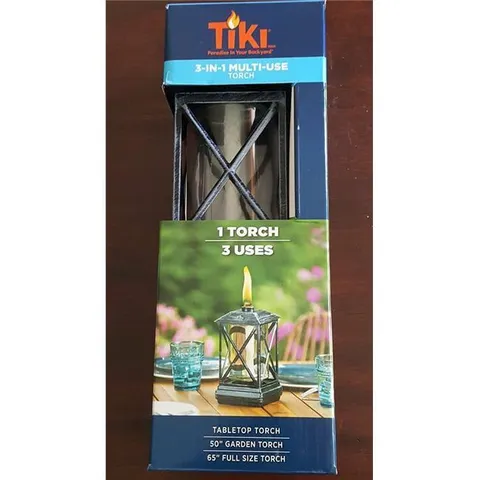 Farms 249728 65 in. Square Beacon Metal Torch