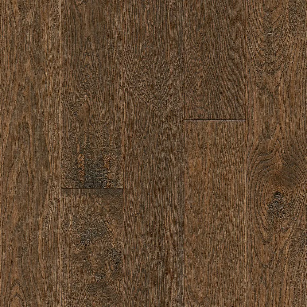 Bruce Revolutionary Rustics Oak Oakleaf Brown 3/4 in. T x 5 in. W x Varying L Solid Hardwood Flooring (23.5 sq.ft./case), photo 17 of 23