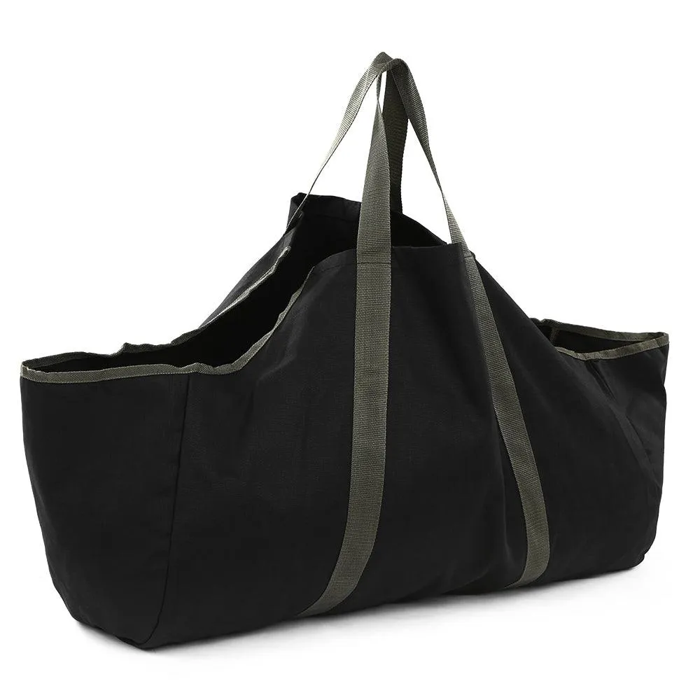 Lixada Firewood Log Carrier Bag Canvas Wood Tote Firewood Holder for Fireplaces Camping, photo 2 of 7